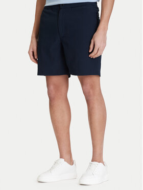 Calvin Klein Calvin Klein Pantalon scurți din material LV04LF610G Albastru Straight Fit