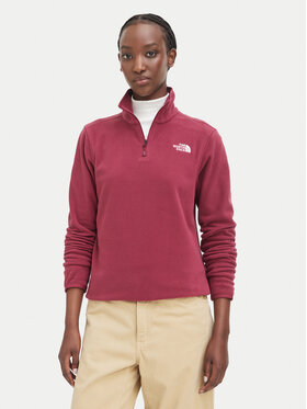The North Face The North Face Fleecová mikina Glacier NF0A8D2F Bordová Regular Fit