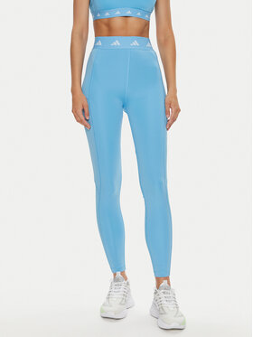adidas adidas Leggings Techfit Stash IU1864 Svijetloplava Slim Fit