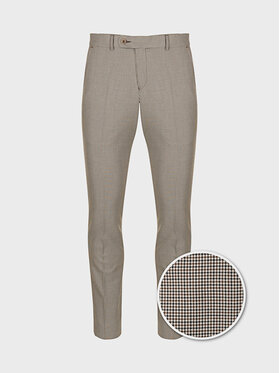 Evenemen Evenemen Spodnie garniturowe IRA Brązowy Slim Fit