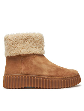 Clarks Clarks Μποτάκια Torhill Turn 26179563 Καφέ