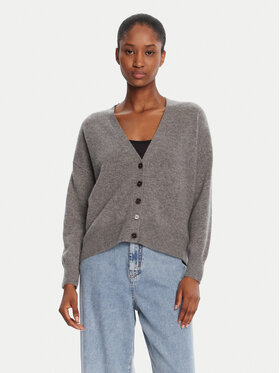 Marella Marella Strickjacke Chicco 2523346044 Grau Loose Fit