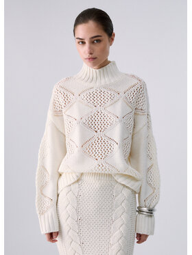 Liu Jo Liu Jo Maglione WF6287MA37R10701 Bianco Regular Fit