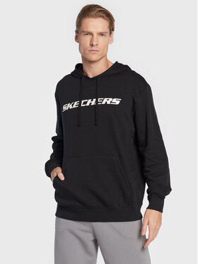 Skechers Skechers Bluză Heritage Ii MHD12 Negru Regular Fit