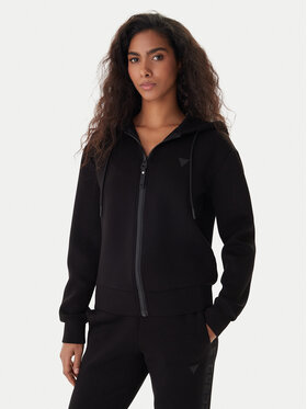 Guess Guess Bluza V3RQ11 K7UW2 Czarny Regular Fit