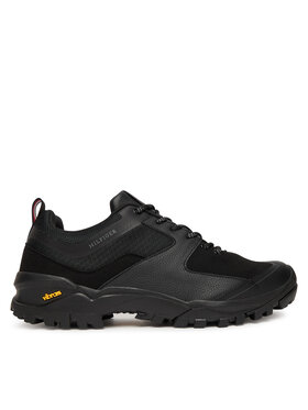 Tommy Hilfiger Tommy Hilfiger Sneakersy Vibram Low Runner Tech FM0FM05657 Czarny