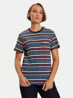 Wrangler Wrangler T-shirt Stripe 112356456 Multicolore Regular Fit