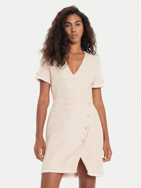 TWINSET TWINSET Трикотажна сукня 241TP2425 Рожевий Slim Fit