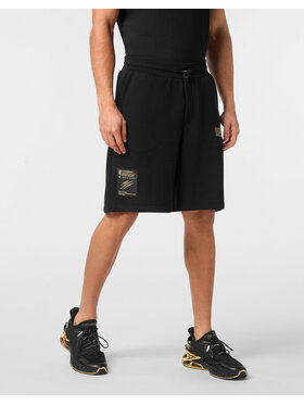 Plein Sport Plein Sport Szorty 24109 Czarny Jogger Fit