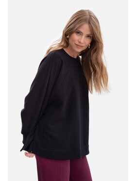 BeWear BeWear Bluza b306 Czarny Baggy Fit