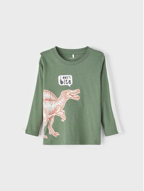 NAME IT NAME IT Majica 13213233 Zelena Regular Fit