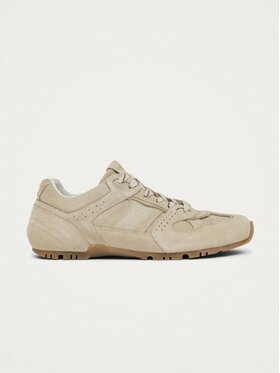 ALOHAS ALOHAS Sneakersy Tb.56 Suede Cream Leather Sneakers Beżowy