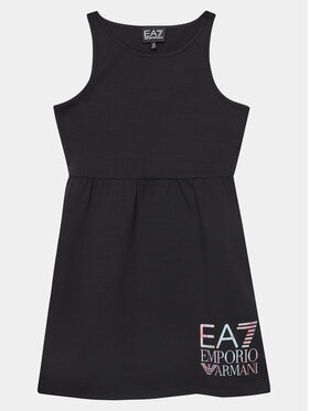 EA7 Emporio Armani EA7 Emporio Armani Vestito estivo 3DFA54 FJ4SZ 1200 Nero Regular Fit