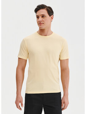 Pako Lorente Pako Lorente T-Shirt P25SF-TT-003 Żółty Regular Fit
