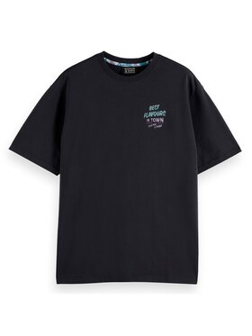 Scotch & Soda Scotch & Soda T-Shirt 28136 Czarny Comfort Fit