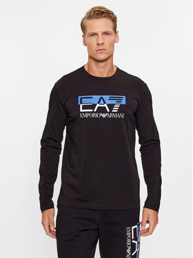 EA7 Emporio Armani EA7 Emporio Armani Hosszú ujjú 6RPT64 PJ03Z 1200 Fekete Regular Fit