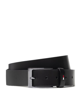 Tommy Hilfiger Tommy Hilfiger Herrengürtel Layton Leather 3.5 AM0AM10316 Schwarz