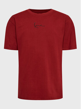 Karl Kani Karl Kani T-shirt Small Signature 6033231 Bordeaux Regular Fit