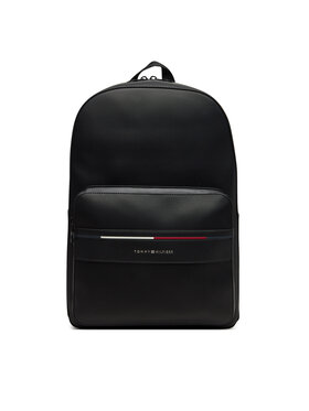Tommy Hilfiger Tommy Hilfiger Rucsac Th Foundation Backpack AM0AM13195 Negru