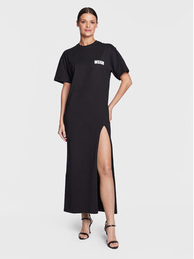 MSGM MSGM Haljina za svaki dan 3441MDA82 237002 Crna Regular Fit