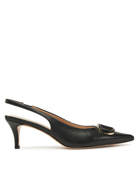 TWINSET TWINSET Pantofi cu toc subțire 251TCP062 Negru