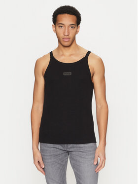 Versace Jeans Couture Versace Jeans Couture Тишърт 78GAH614 Черен Regular Fit