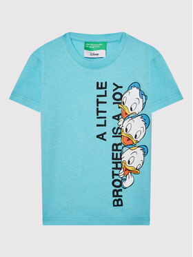 United Colors Of Benetton United Colors Of Benetton T-shirt 3096G103I Blu Regular Fit