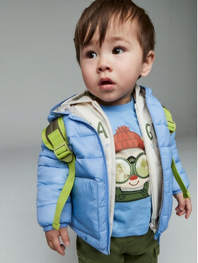Mayoral Mayoral Блузка 2036 Блакитний Regular Fit