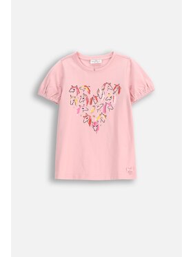 Coccodrillo Coccodrillo T-Shirt WC5143202NGK-033 Różowy Regular Fit