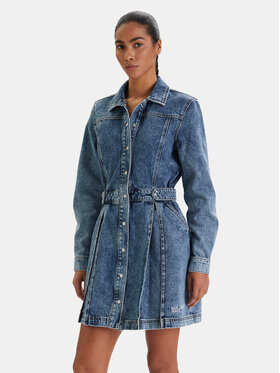 Karl Lagerfeld Jeans Karl Lagerfeld Jeans Džinsinė suknelė B1W13036 Mėlyna Regular Fit
