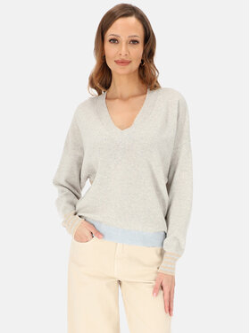 L’AF L’AF Sweter Rosa Szary Regular Fit