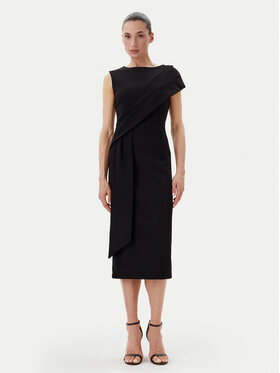 Rinascimento Rinascimento Kokteilinė suknelė CFC0019923002 Juoda Regular Fit