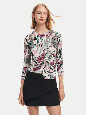 Desigual Desigual Pulover Manchester 24WWJF41 Colorat Regular Fit