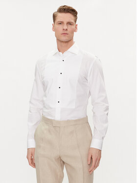 BOSS Boss Cămașă H-Hank 50512922 Alb Slim Fit