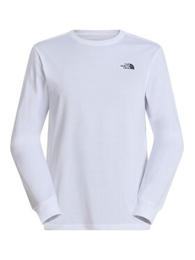 The North Face The North Face Μπλούζα Evolution Simple Dome L/S Tee Λευκό Regular Fit