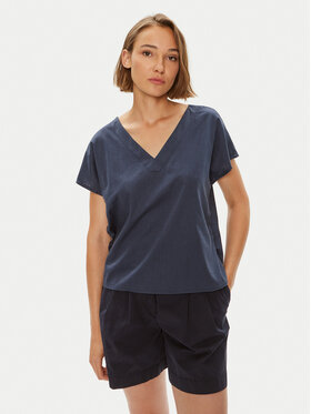 Mustang Mustang Tricou Elsberry 1015086 Bleumarin Relaxed Fit