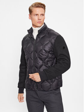 JOOP! JOOP! Kevad-sügis jope 30039195 Must Regular Fit