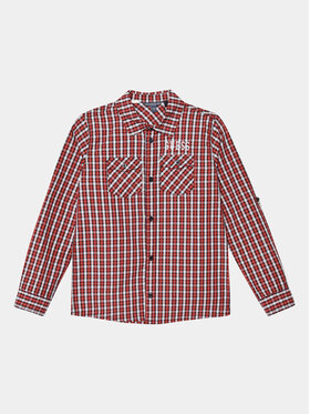 Guess Guess Marškiniai L3BH03 WCSQ0 Raudona Regular Fit