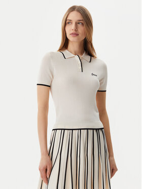 Guess Guess Polo marškinėliai Polo sweater Smėlio Slim Fit