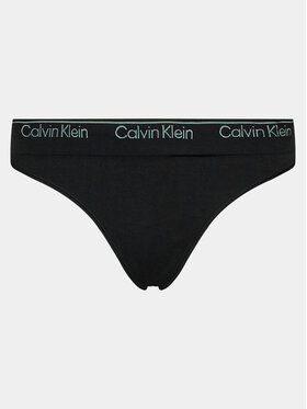 Calvin Klein Underwear Tangice Thong 000QF7095E Črna