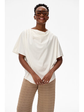 blue shadow blue shadow Bluzka Binni Écru Regular Fit