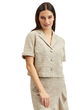Orsay Orsay Bluzka 491037820000__42 Brązowy Regular Fit