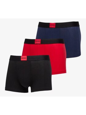 HUGO HUGO Bokserki TRUNK TRIPLET PACK Czarny