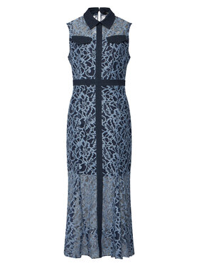 sachin and babi light blue dress French Connection Women's Embroidered Midi Dress main image 1