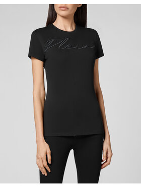 PHILIPP PLEIN PHILIPP PLEIN Tričko 7395 Čierna Regular Fit