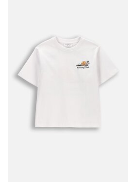 Coccodrillo Coccodrillo T-Shirt WC6143202IBK-001 Biały Regular Fit