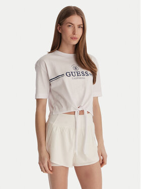 Guess Guess T-Shirt V6GI20 K3509 Biały Regular Fit
