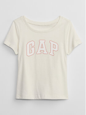 Gap Gap T-Shirt 459909-00 Εκρού Regular Fit