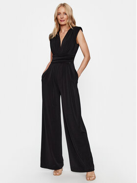 Rinascimento Rinascimento Overal CFC0116007003 Černá Wide Leg