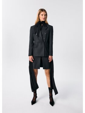 MARI PRETI MARI PRETI Marynarka Tenis Gray Szary Regular Fit